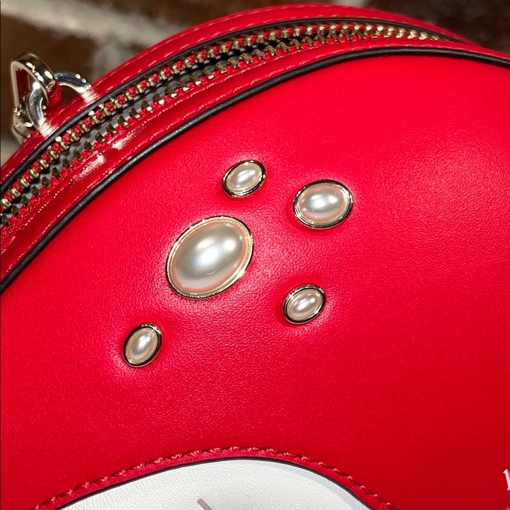 kate spade NWT! $379 MSRP 3d Mushroom Crossbody - Picture 8 of 15